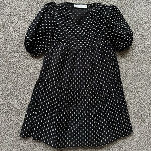 Zara polka dot dress